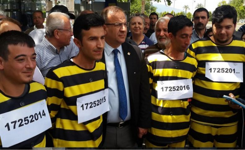 CHP Konak'tan ironik eylem: Daltonlar İzmir'e geldi
